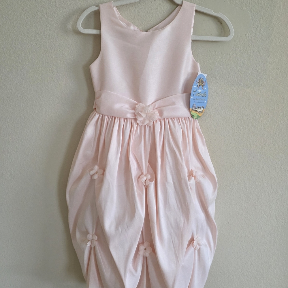 Cinderella Peach Sleeveless Dress Girl's Size 10